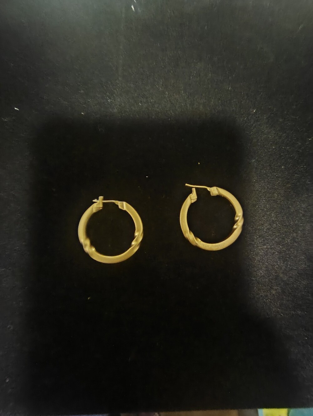 Gold Twist Hoop Earrings - Women Jewelry